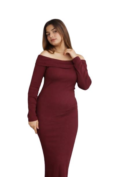 Maroon Bodycon — Maroon