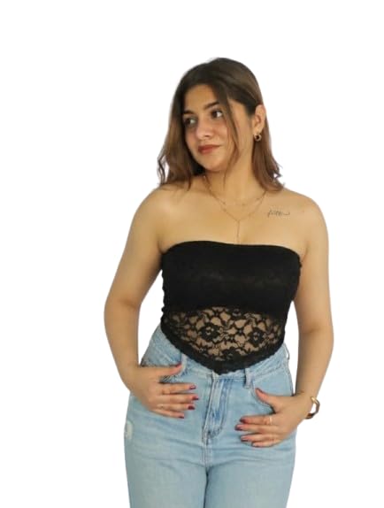 CROP TOP 001 — Black