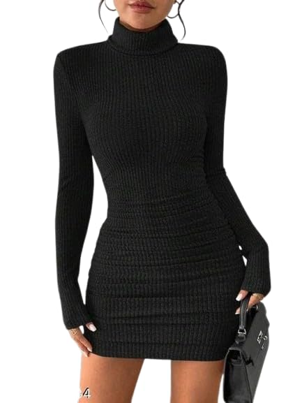 Bodycon-Mini-Dress — Black