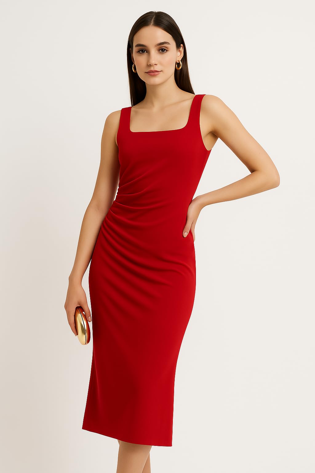 002-Strap Mini Dress