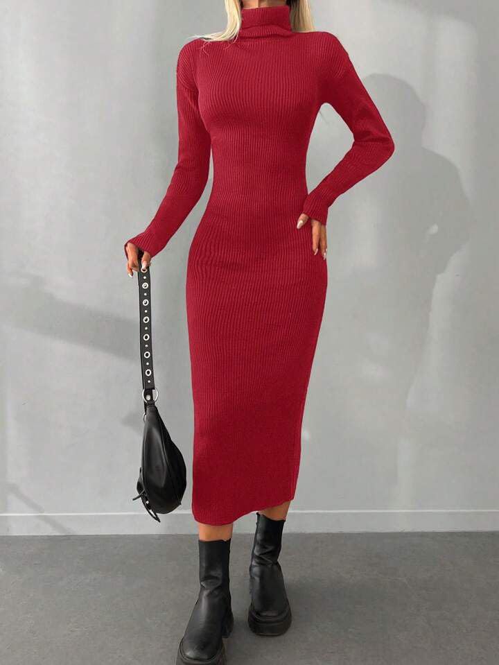 HIgh Neck Short Dress