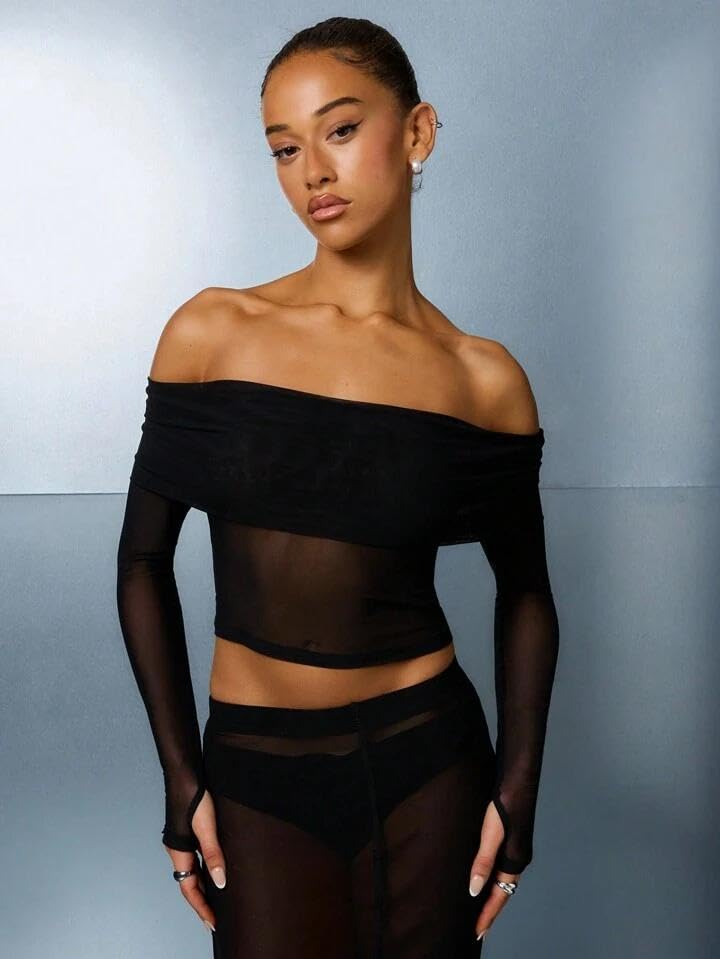 Solid Work Crop Top