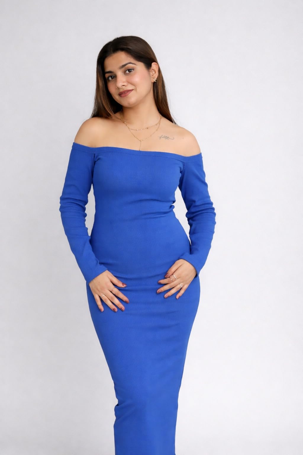 blue Bodycon dress