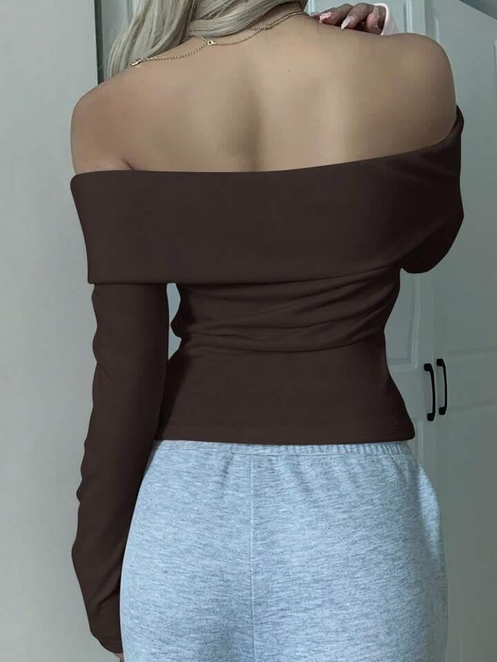 Solid Work Crop Top