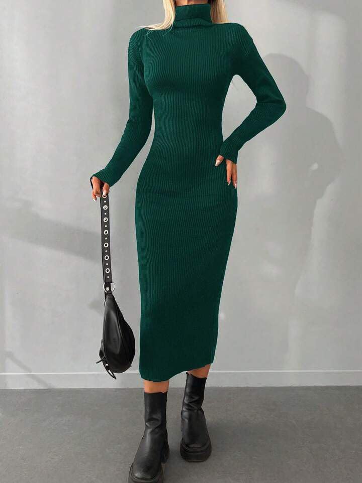 HIgh Neck Short Dress