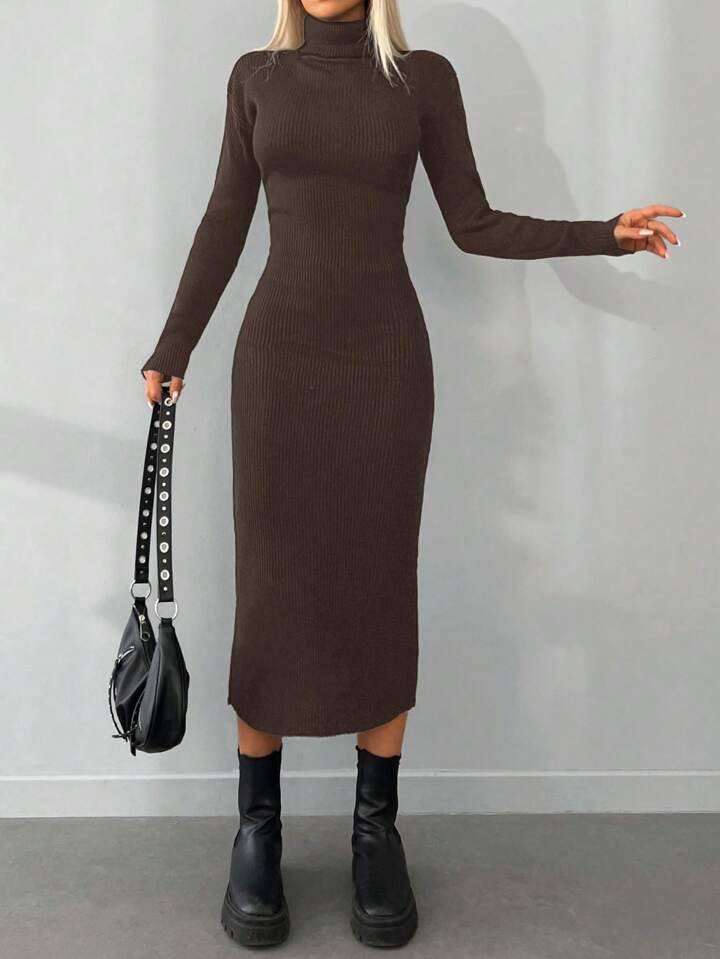 HIgh Neck Short Dress