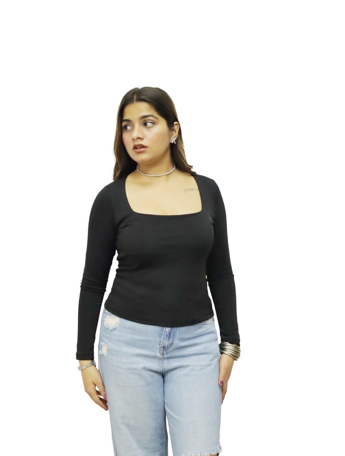 Sqaure Neck top