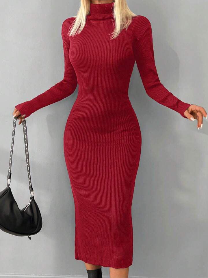HIgh Neck Short Dress