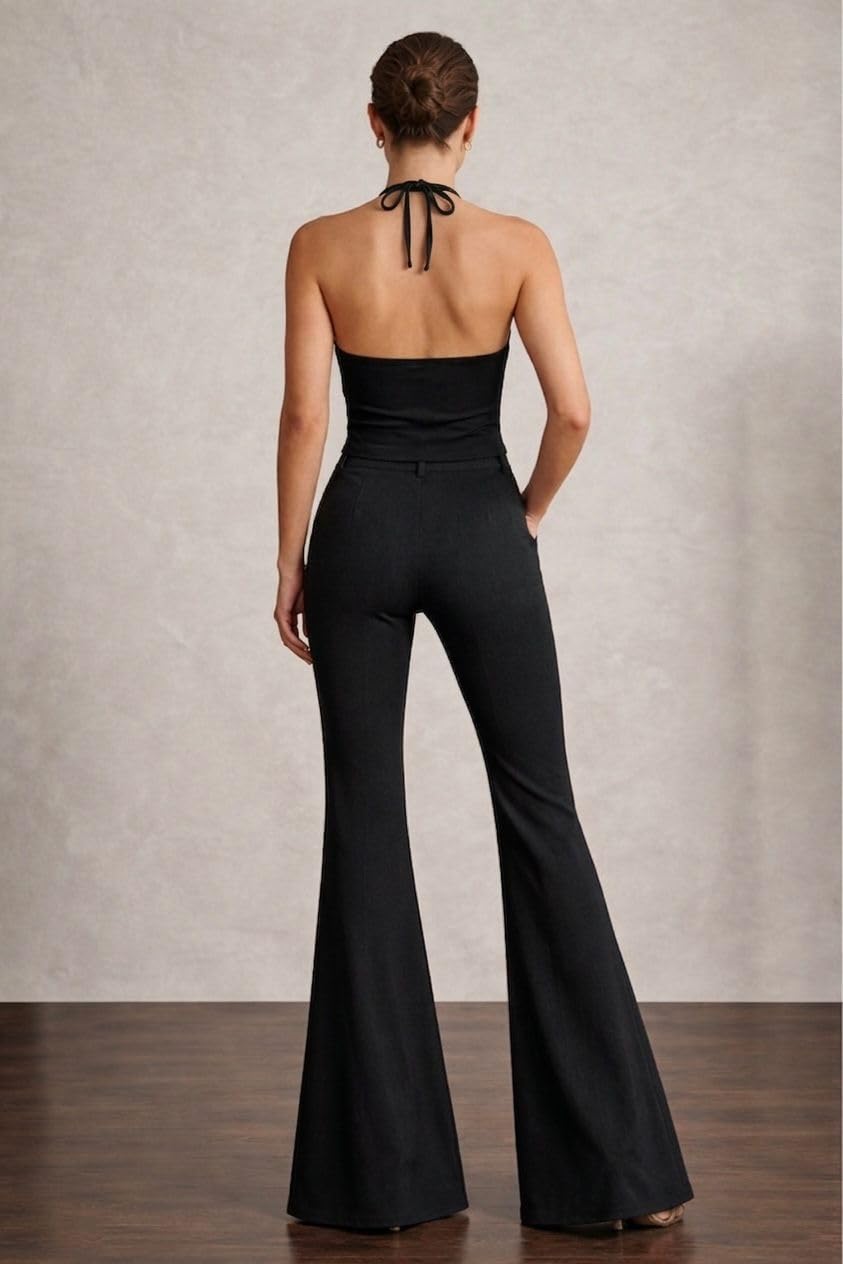 Elegant Halter Co-Ord Set