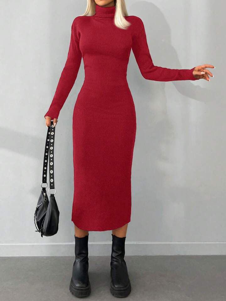 HIgh Neck Short Dress