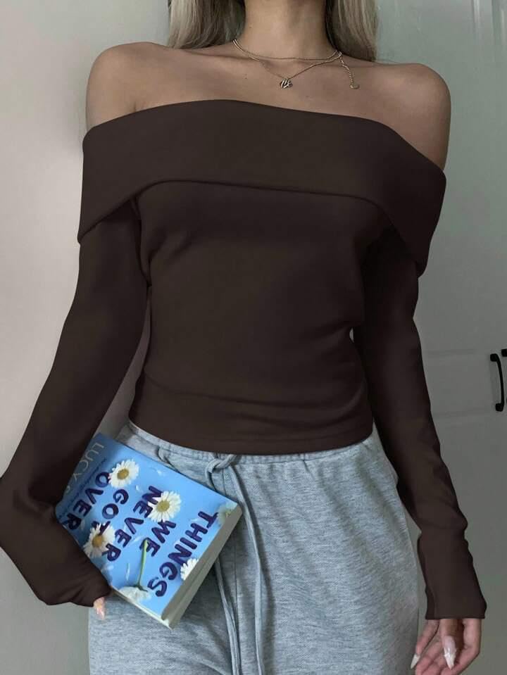 Solid Work Crop Top