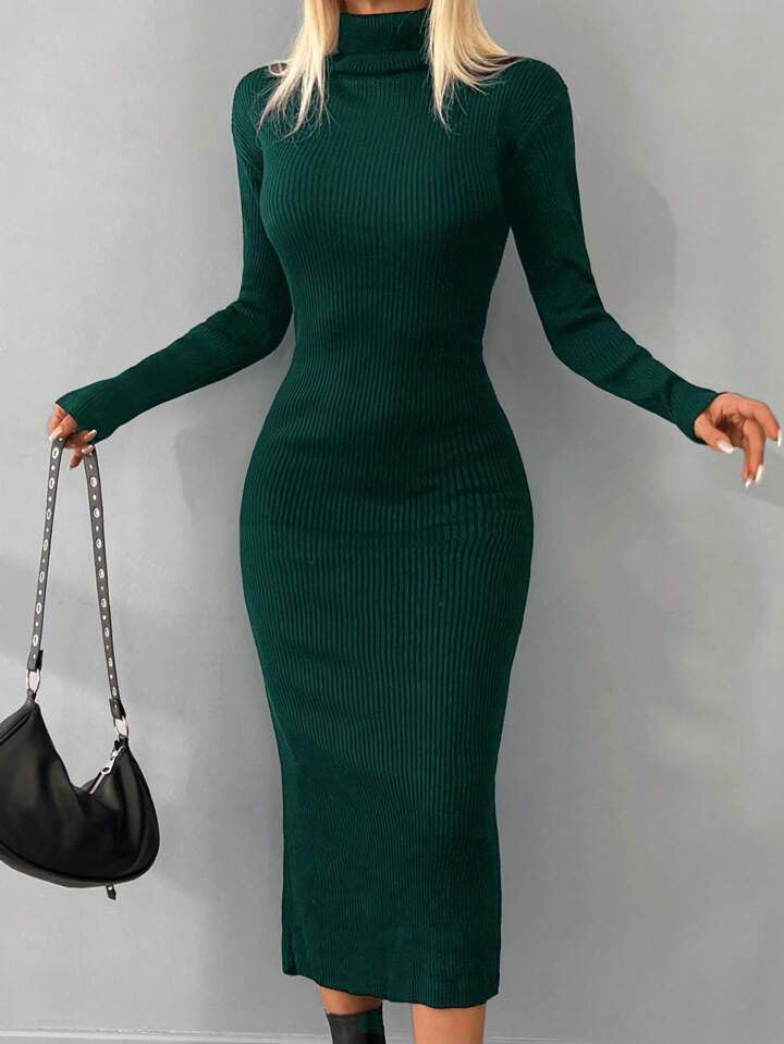 HIgh Neck Short Dress