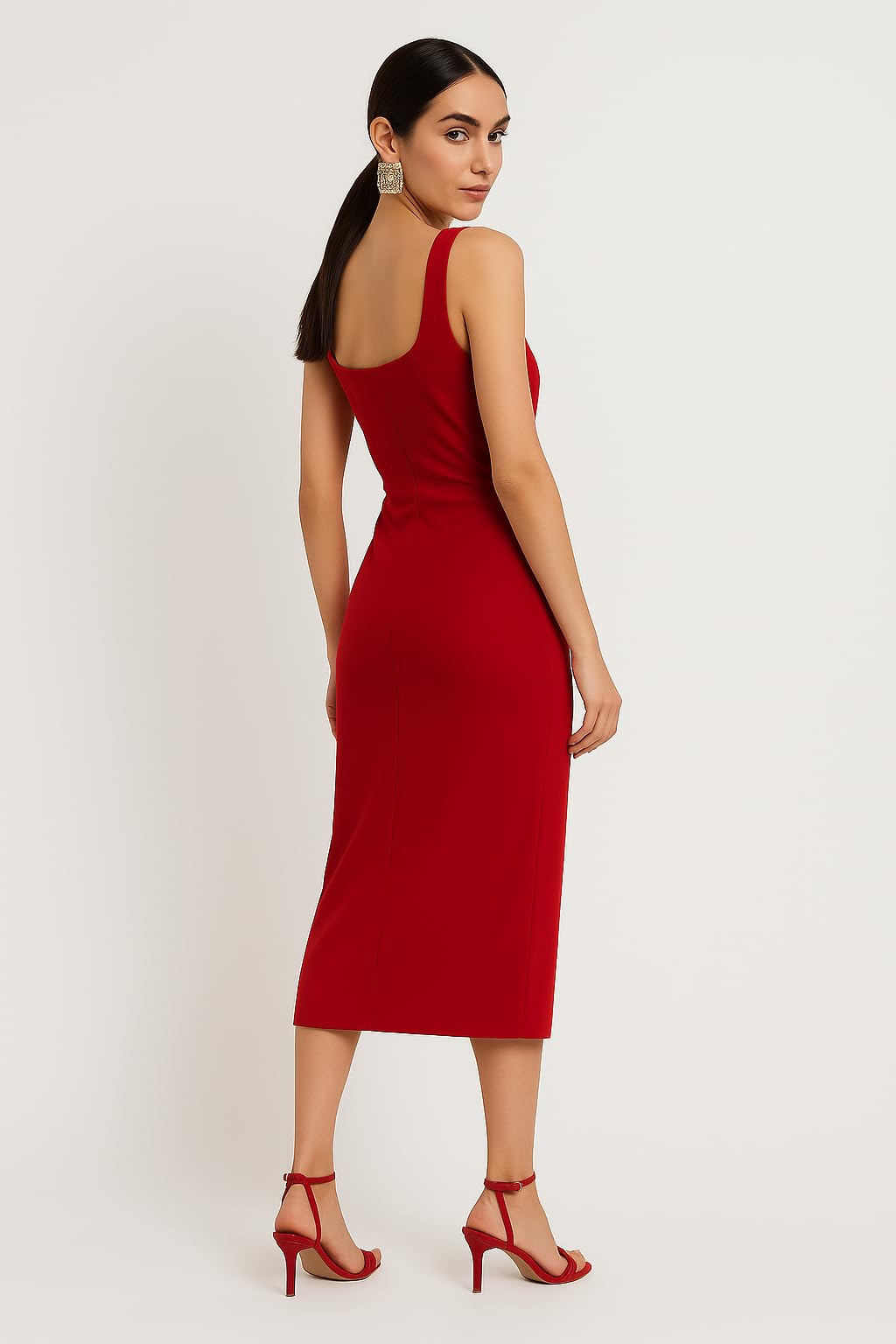002-Strap Mini Dress