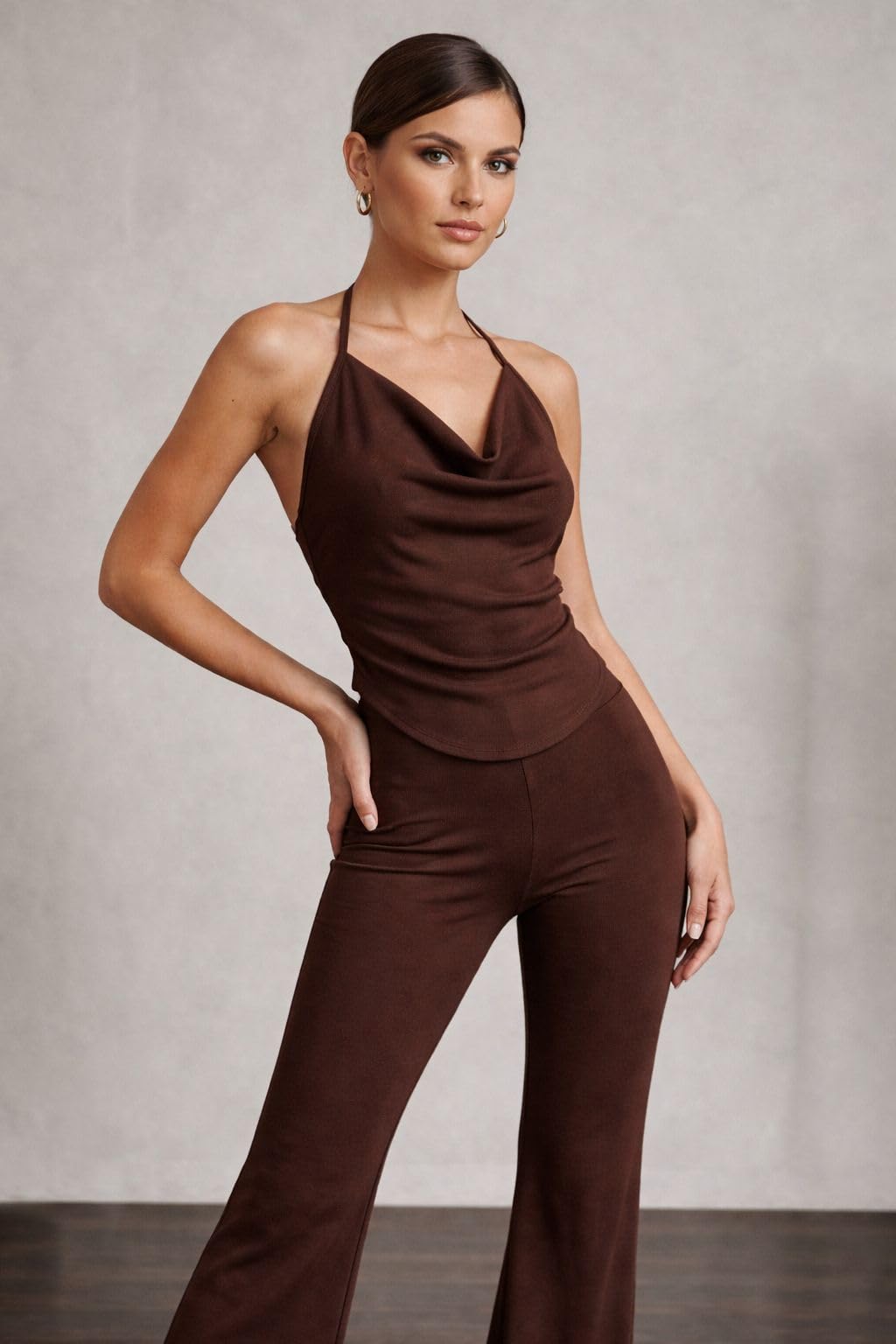 Elegant Halter Co-Ord Set