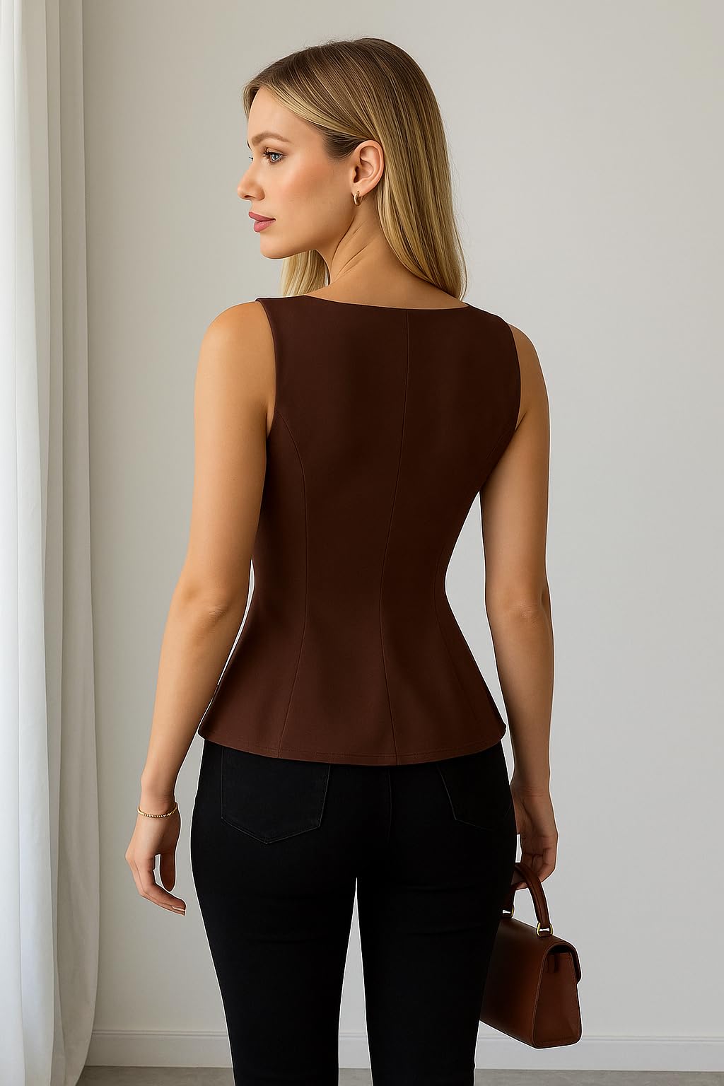 Square Neck A-Line Tops