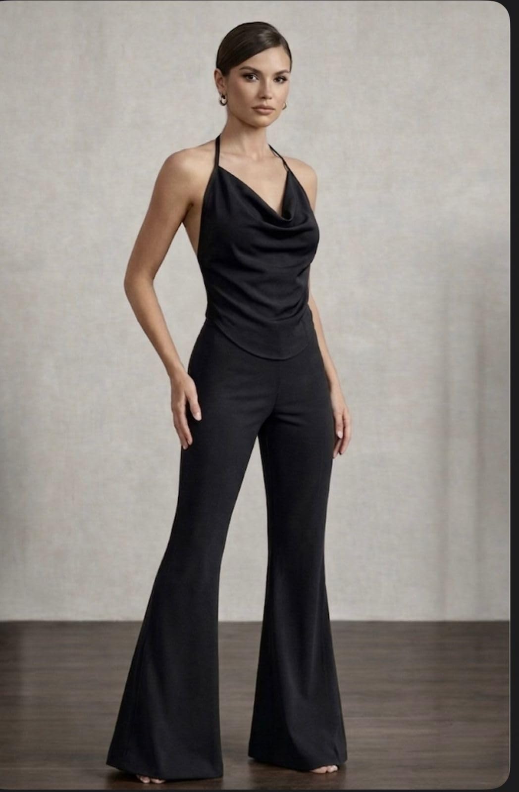 Elegant Halter Co-Ord Set