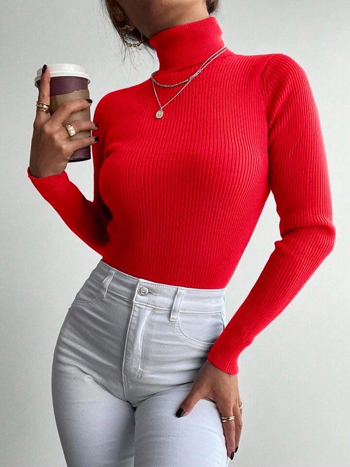 Turtleneck Crop Top