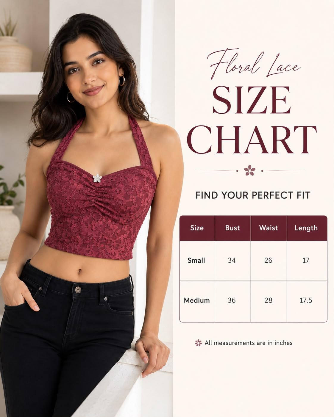 Maroon sweetheart tieup plastic flower