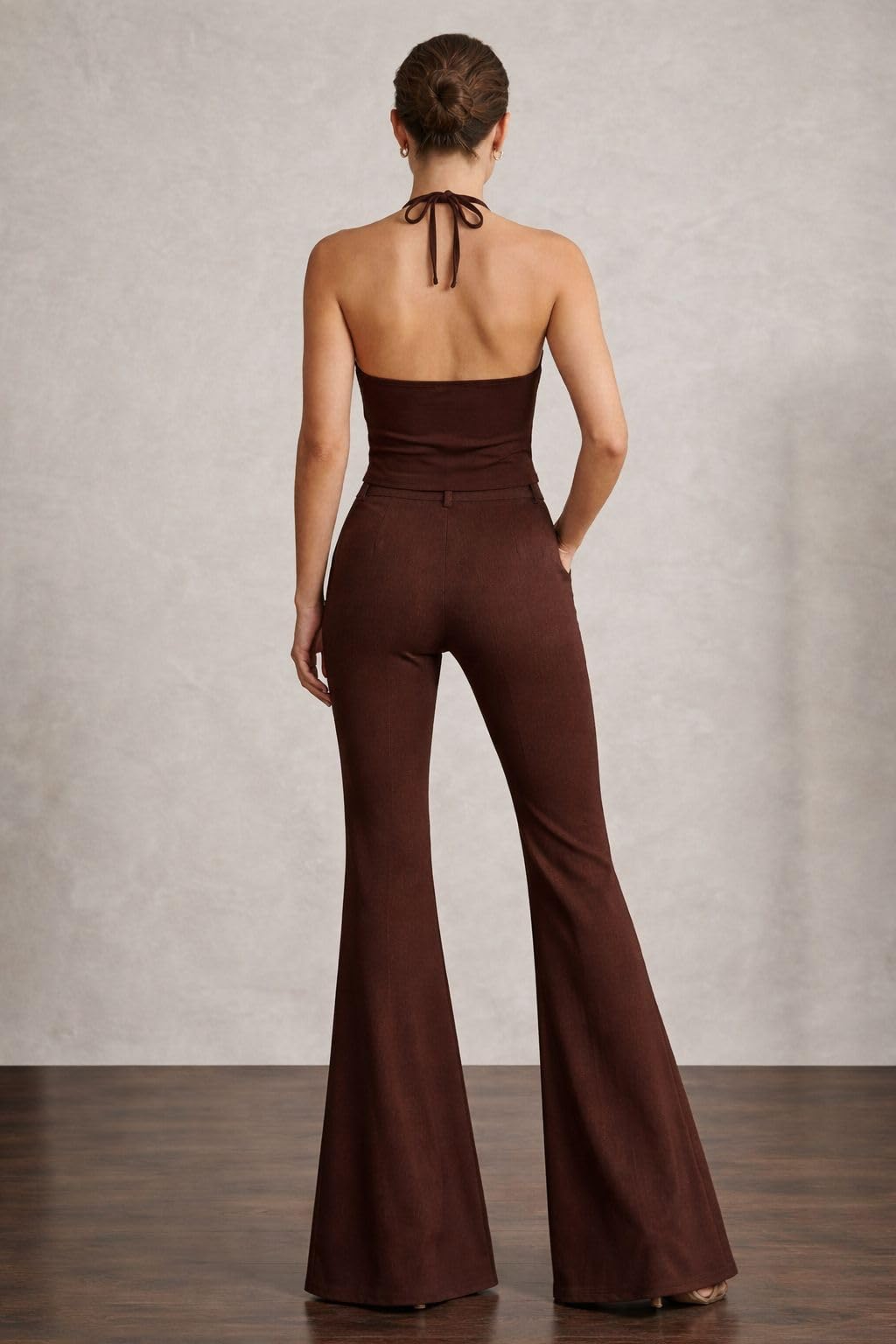 Elegant Halter Co-Ord Set