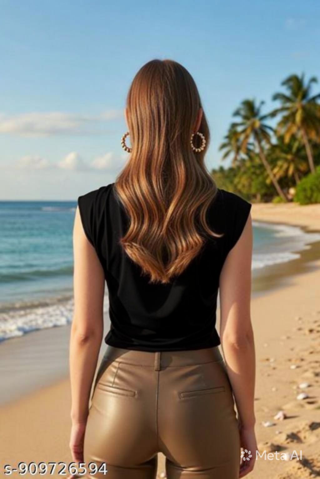 OOTDFY Women's Cowl Neck Top product image 3