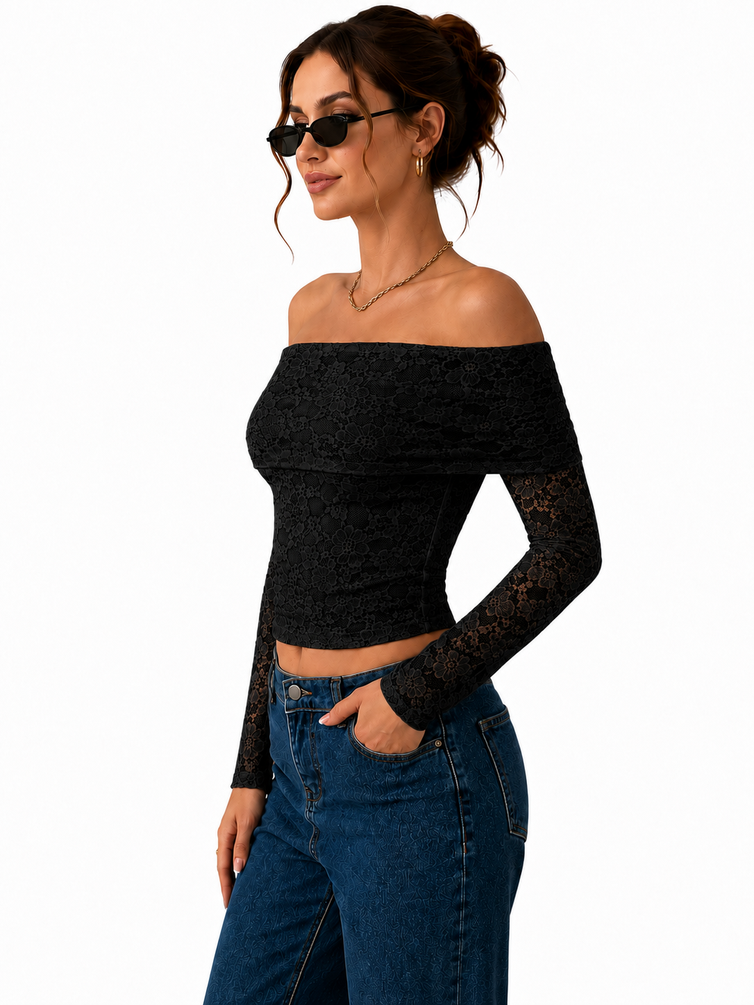 OOTDFY Women's Fabric Top product image 3