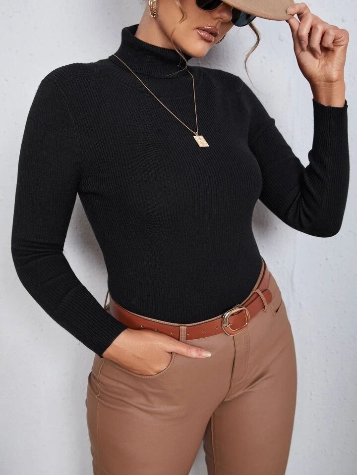 OOTDFY Women's High Neck Top product image 8