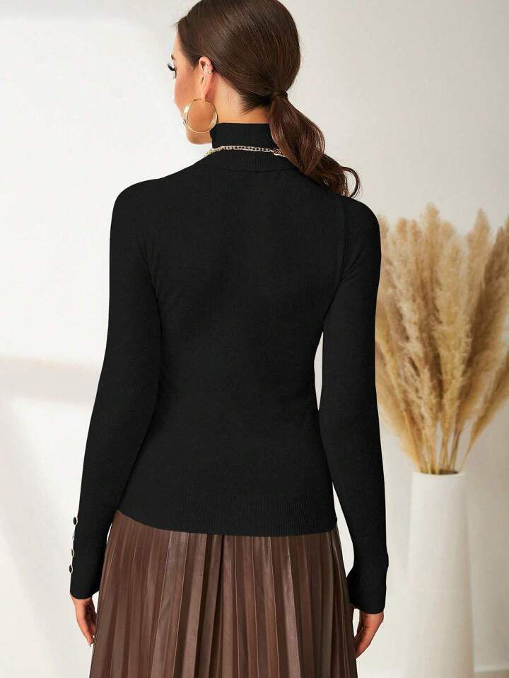 OOTDFY Women's High Neck Top product image 9