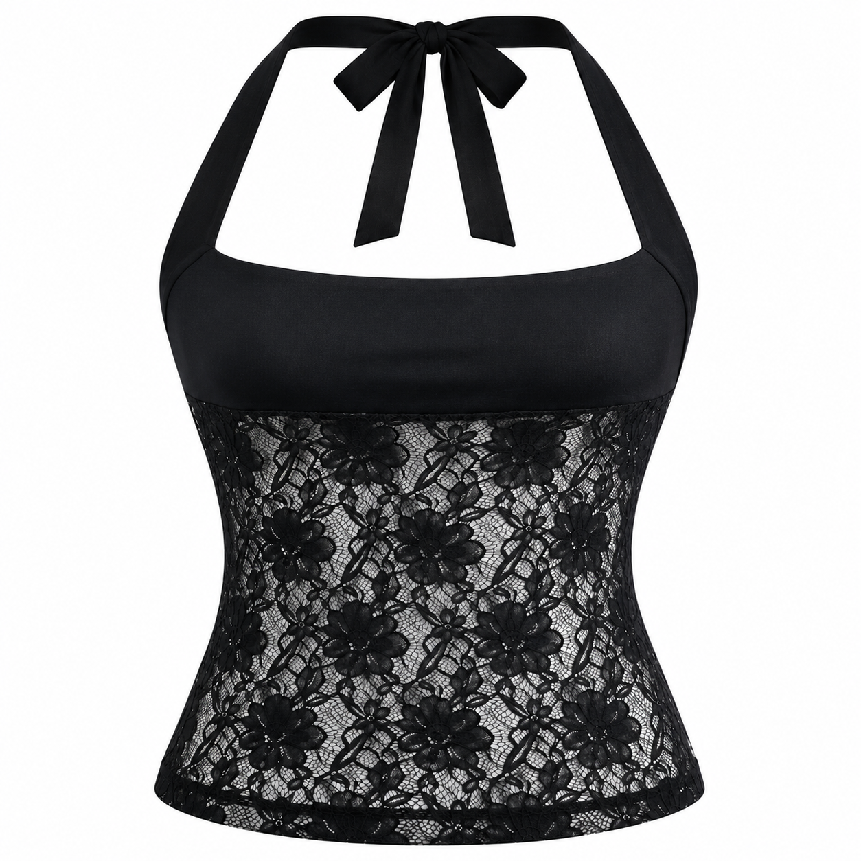 OOTDFY Women's Lace Halter Top product image 4