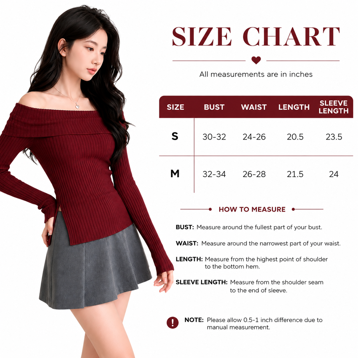 OOTDFY Women's Off Shoulder Side Slit Top product image 10